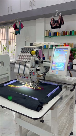Amazing Cording Embroidery Design 😍 | Chudi Work on Julee Machine