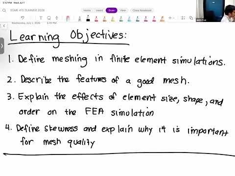EGME 410 SUMMER 2026 Week 1 Lecture 2
