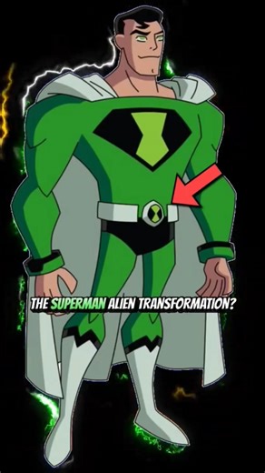 can Ben 10 scan superman DNA?