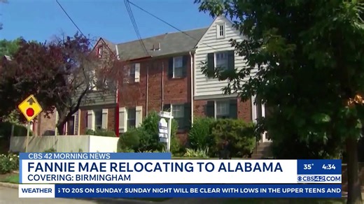 Fannie Mae relocating California office to Alabama early next year