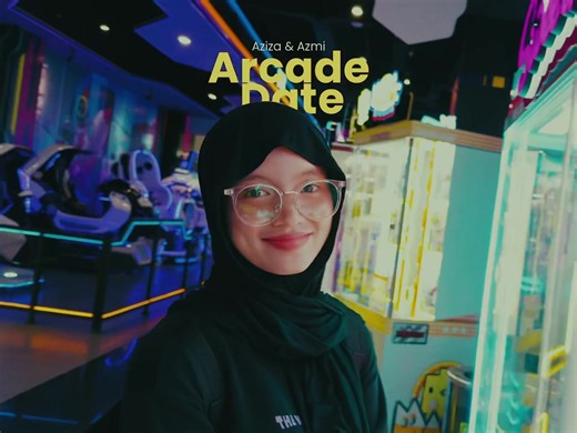 Arcade Date! 🕹✨ A cinematic couple video iPhone 16 Pro Shot using Blackmagic Camera Apple Log | 4K DJI Osmo Nano D-Log M | 4K Edit & color grading: Adobe Premiere Pro #cinematic #videography #colorgrading #filmlook #makeitcinematic
