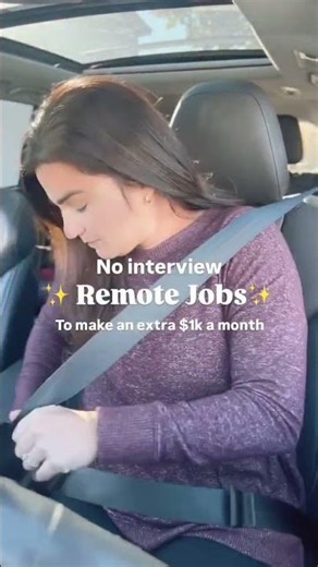 3 legit remote jobs you can apply for today (no interview required!) ⬇️ 1️⃣ Transcription – type