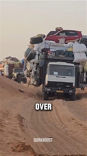 The Desert’s Toughest Truck 🚛💪