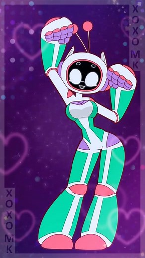 XOXO MK on Instagram: "(FW)DANCE TO DA BEAT!📺💚💜🩷 DAM DADI DOO meme Inspo: @r311022 And @b.eautysnake #trend #animation #animationdance #animationmeme #tvhead #damdadidoo #nightcore #alien #cartoon #originalart #originalcharcter #animated #dance"