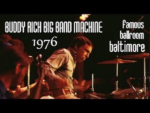 Buddy Rich Big Band Machine 1/25/1976 “Time Check” | Steve Marcus, Lin Biviano | Baltimore