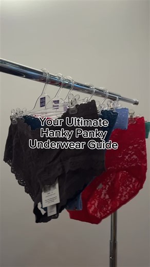 My Filosophy on Instagram: "Your Ultimate Hanky Panky Underwear Guide 👀 Ever confused on what type of underwear you should be wearing? We got you. Thong? Boyshort? V-Kini? Let’s break it down 💬✨ Which one are YOU grabbing first? 👇 #UnderwearGuide #HankyPanky #lingerie #LaceLover #instagrammademebuyit #MyFilosophyFinds #SelfCareUnderwear #ComfortMeetsCute #LingerieHaul #myfilosophyfinds #howtowear #underwearhacks #underwearclub"