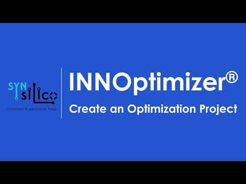 Create an Optimization Project using INNOptimizer® by SynSilico