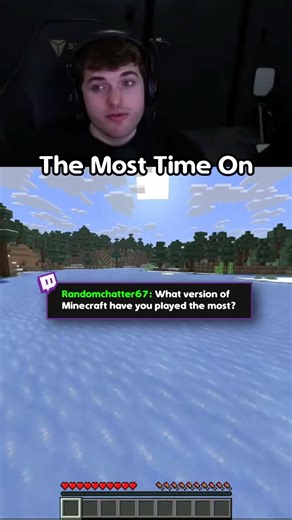 My MOST Played Minecraft Version