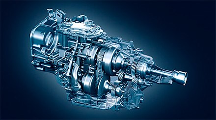 スバル　リニアトロニックCVTの特徴（チェーン式、縦置きのスバル独自開発のCVT）