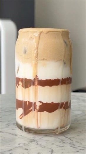 Greek Yogurt + Espresso = Creamy Dalgona-like Coffee 🩵