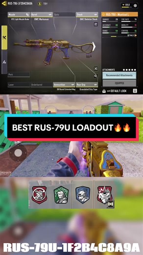 Optimal RUS-79U Loadout for Call of Duty Mobile