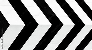 Video of black and white modern building facade. Black and white abstract architecture background