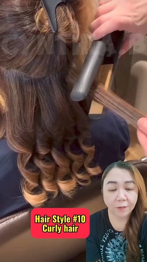 Nice curly hair 🤩 #credittotherightfulownerofthisvideo #viralreelsシ #highlightsシ゚ #adsonreels #fypシ゚ #highlight #monetization #lifehacks #supporters #followers #everyone #friends #thankyou | Cynthia Ballaran