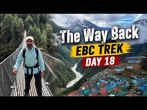 Solo Trekking Across the Himalayas for 18 Days 🇳🇵| EBC Trek Final Episode