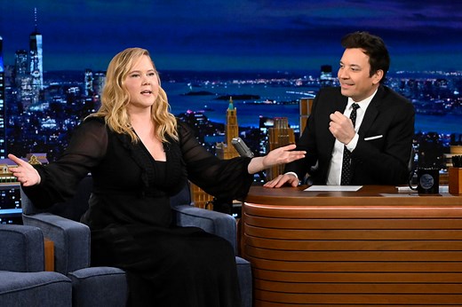 Jimmy Fallon Fulfilled Amy Schumer's Dream of a Standup Set with Backup Dancers