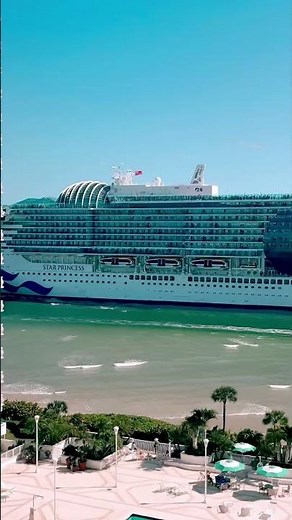 Every Saturday in Fort Lauderdale Port Everglades sends off 6-7 mega cruise ships. #visitlauderdale