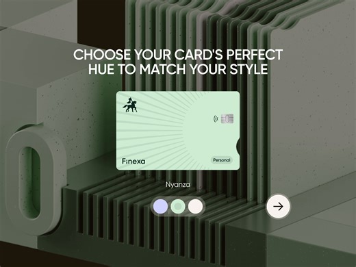 Finexa Bank Card Design
