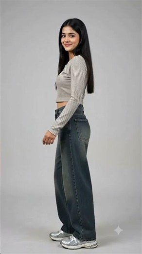 YouTube Title👖 Women's Trendy Baggy Jeans | Stylish Wide Leg Denim Jeans 🔥