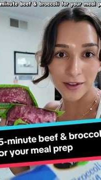 Quick & Easy Beef & Broccoli Recipe for Meal Prep #QuickMeals #BeefAndBroccoli