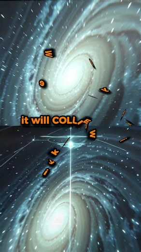 Our Galaxy is DOOMED (Andromeda is Coming) 💥#shorts #andromeda #spacefacts #cosmichorror #universe