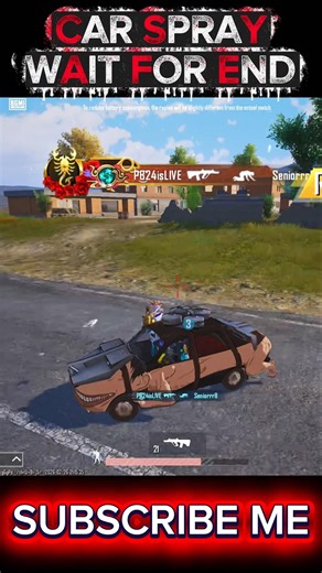 📈 CAR SPRAY 1v4 WATCH END☠️ iPad 11 generation WITH Gyro Sensitivity #bgmi #pubg#shorts ipad bgmi