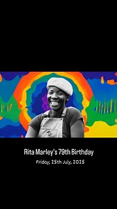 We're kicking off the countdown to Rita Marley’s 79th birthday on Friday, July 25! 💛❤️💚 We proudly celebrate Nana Rita under the theme "Rhythms of Rita" as she continues to inspire generations. This celebration will honour her many 'rhythms' rooted in Reggae, royalty, and resilience. Keep an eye out for updates, tributes, and special activities as we celebrate the life and impact of the Lioness of Reggae. #RhythmsOfRita #RitaMarley79 #RitaMarley #rlReggaeRoyalty #CountdownTo79 #LivingLegend #R