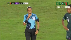 WAFCON 22 Semi Final match highlights Morocco vs Nigeria. | The Nigeria Football Federation