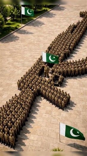 Pakistani Army AK-47 Formation | Epic Drone Top View 🇵🇰🔥