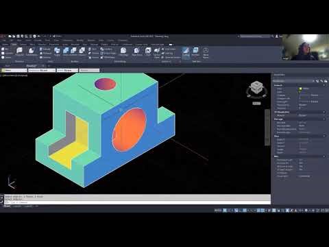 AutoCAD Exercise 06 (Solid Editing)