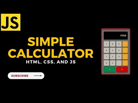 Building a Calculator Using HTML, CSS, and JavaScript