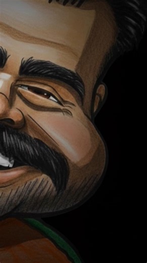 رسم كرتوني 😁😄🤝 Cartoonizing new face 😅🖌 ..#thecartoonizer