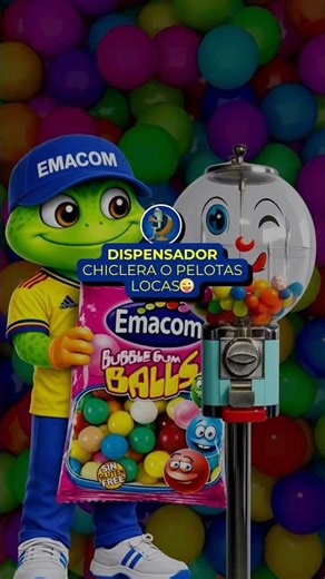 Gum or crazy ball vending machine 😜