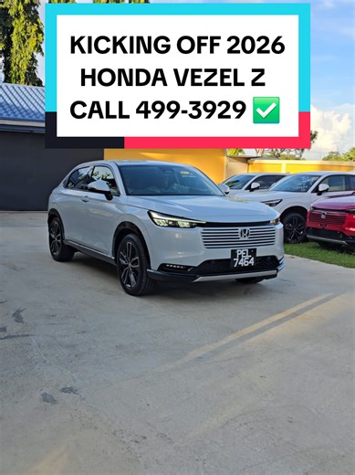 Kicking Off The Year With Our First Sale 🎉 This Brand New 2025 Honda Vezel Z Facelift Model Was Delivered To Its Happy Owner. Thank You For Your Trust And Support. For More Information On Our Inventory Please Call 499-3929 ✅️ #HONDA #VEZEL #Z #HYBRID #TRINIDAD