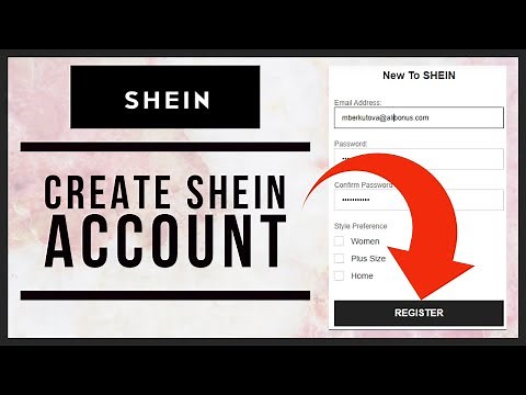 How To Create/Open Shein Account? Register & Sign Up Shein Account, shein.com Account Registration