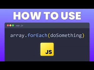 ForEach Loop Explained in 4 Minutes (JS Tutorial)