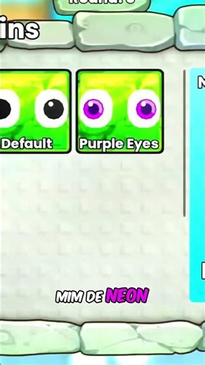 Vitória, Recompensas e Olhos de Neon Novos no Roblox! #shorts