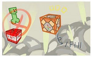 【我的世界/新手向】建筑党福利!!! 最全fill 指令~