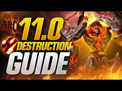 The War Within Destruction Warlock DPS Guide! New Talents, Rotations and More!