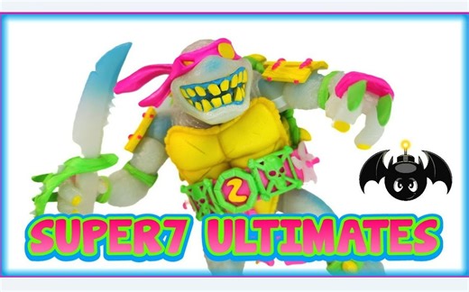 SUPER 7 Ultimates Teenage Mutant Ninja Turtles Slash 夜光版