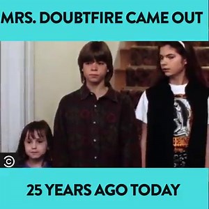 14K views · 309 reactions | Mrs. Doubtfire is a quarter-century old!  | Comedy Central UK | Facebook