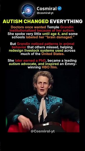 They Called Her "Brain Damaged"... She Earned A PhD #autism