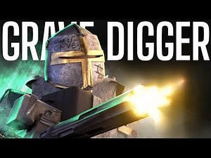 Grave Digger - My First EVER Roblox Experience!