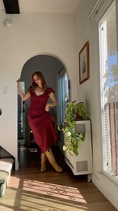 Sadie - Studio Sadoe on Instagram: "*pattern available in my bio :)* modern clothing construction is so much less interesting than it used to be (thanks fast fashion) but if you make the clothes yourself your pattern pieces can be as creative as you want them to be! #sewing #sewingpattern #foxgloveslipdress #studiosadoe #holidayoutfit"