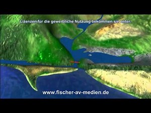 Erdbeben - kurz und bündig - Horizontalverschiebung - 3D Animation