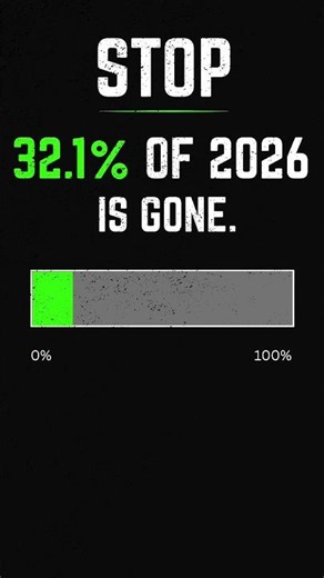 2026 is 32% GONE. (Are you on track?) ⏳