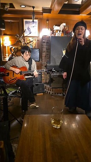 ｢You'd be so nice to come home to｣ 藤井エリカ 荒木あきとも #jazz #music #vocal #singer 道頓堀@Cellar-Bar-Kent