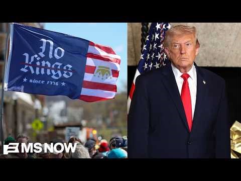 'Tyranny is here’: Momentum picks up to defy Trump as millions rally in ‘No Kings’ protests