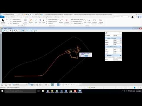 Create and Annotate Horizontal Alignment