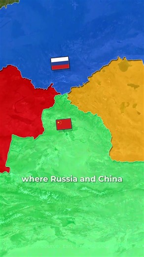 Mongolia and Kazakhstan Almost Touch… But Don’t!