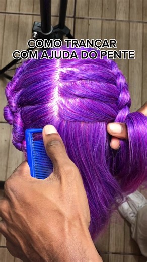 Tutorial de Trança Nagô Passo a Passo